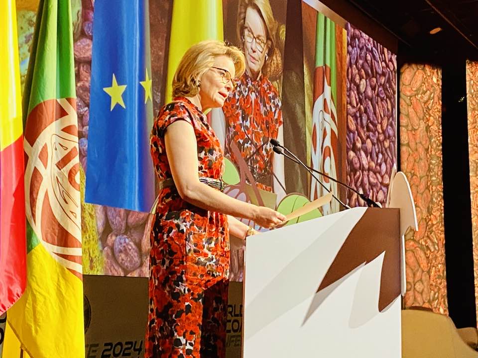 Exclusive: Queen Mathilde of Belgium praises World Cocoa Conference farmer income focus