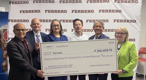 Ferrero's Illinois facilities makes key environmental performance strides, including a key financial incentive to make energy reductions. Pic: Ferrero