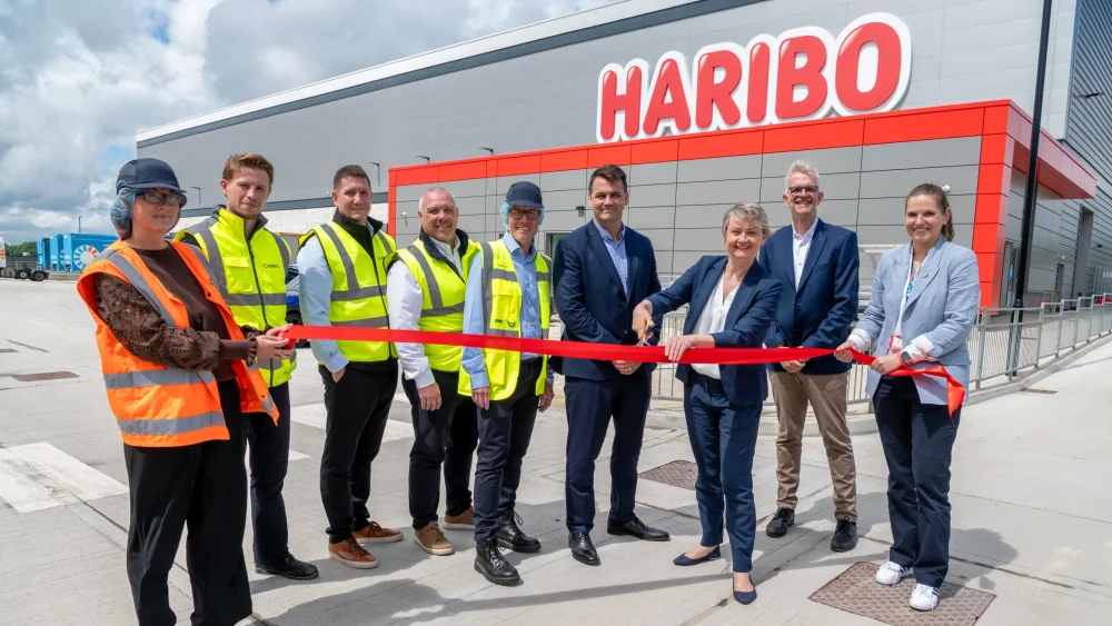 UK government minister Yvette Cooper opens Haribo’s manufacturing expansion