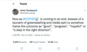 Fairtrade expresses concerns over COP26 results, branding them a ‘cop out’ on climate change goals