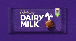 Cadbury undergoes its first major design rebrand in 50 years